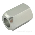 Hex Aluminum Coupler Nut, CNC Turning Part by Ace
